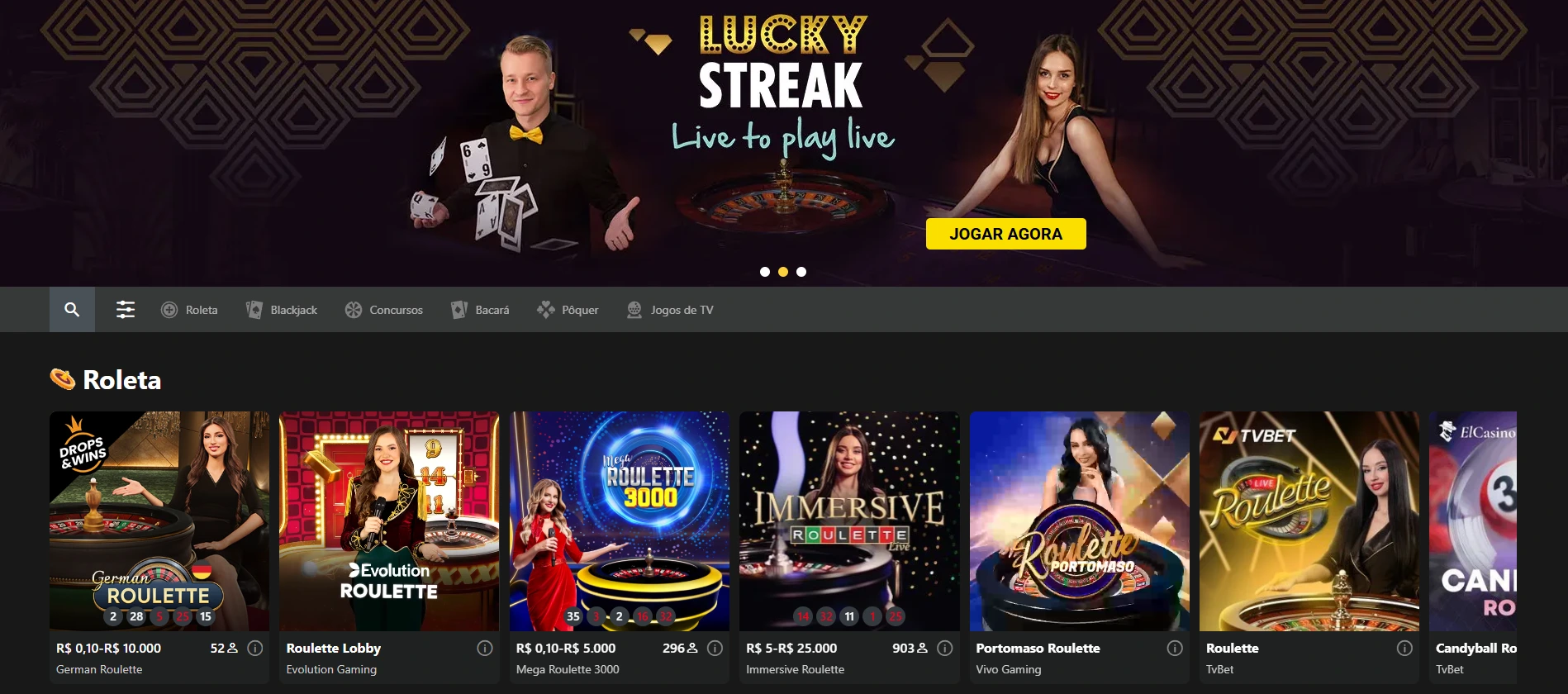 Betobet casino ao vivo.